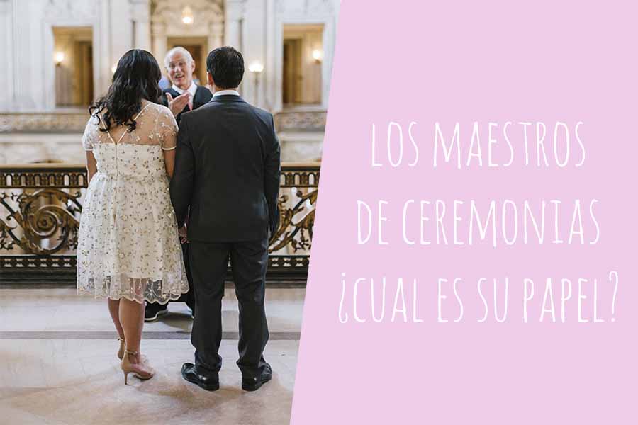 ¿Cuál es el papel de un maestro de ceremonias?