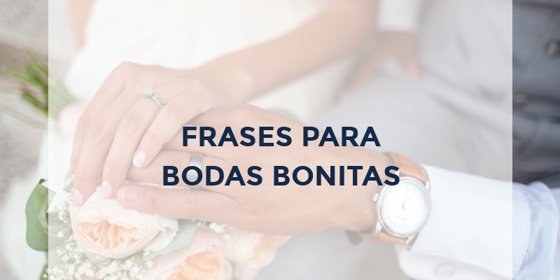 frases para bodas bonitas