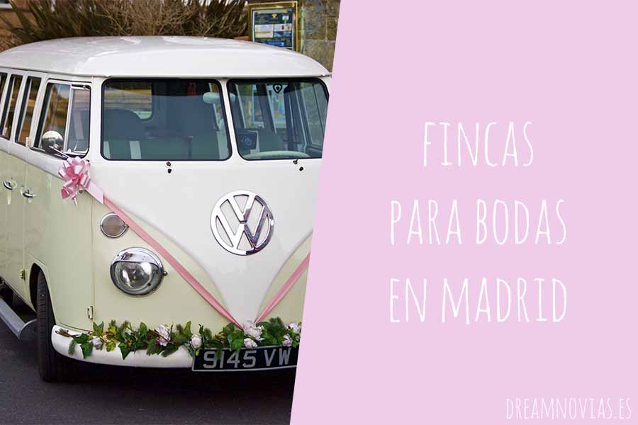 Alquiler de fincas para bodas en Madrid