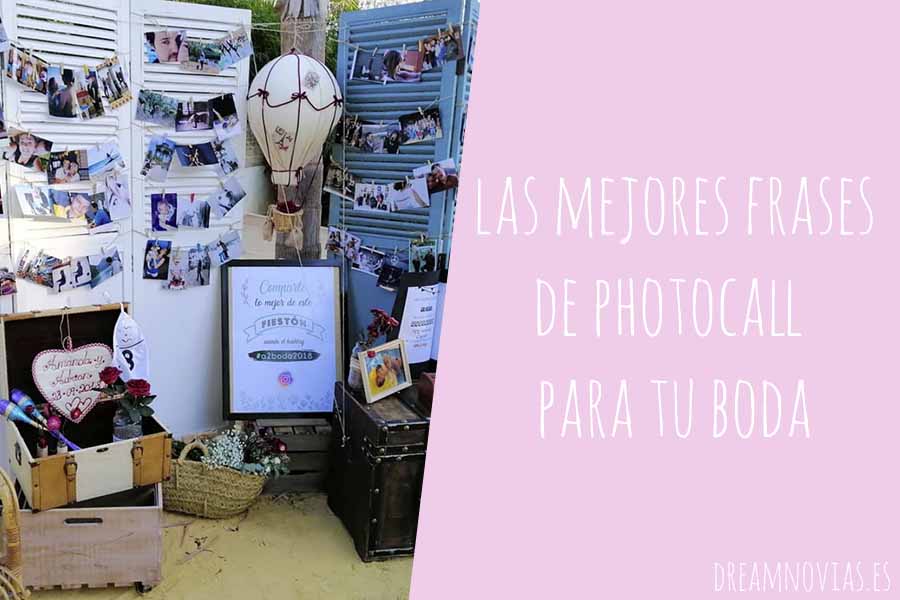 Las mejores frases de photocall para tu boda